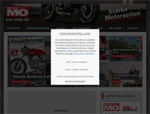 Tablet Screenshot of mo-web.de